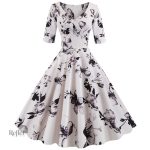Robe longue vintage d'inspiration bohème des années 70
