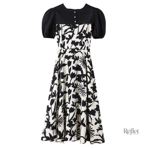 robe-longue-annee-80-1 Robe Année 80 pour jeune fille