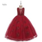 Robe colorée pour filles, style princesse