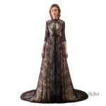 Robe longue années 30 élégante et vintage