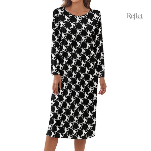 Robe vintage 70 style bohème fluide