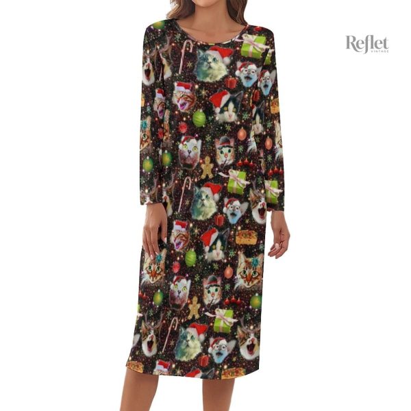 Robe d'été 70 avec taille cintrée