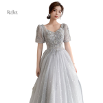 Robe soirée femme, silhouette élégante