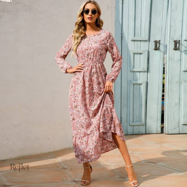 Robe Longue Fleurie Année 80