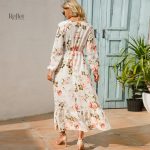 Robe à Imprimé Fleurs Années 80