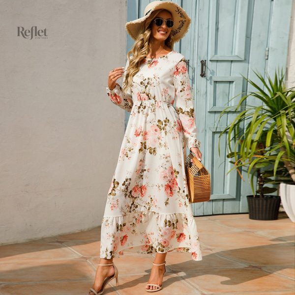 Tenue Vintage Robe Fleurie