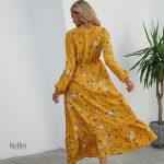 Robe Élégante Fleurie Années 80