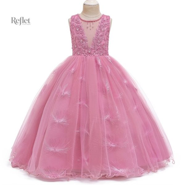 Robe de princesse, style long et romantique