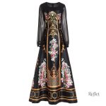 Robe années 70, design rétro, look bohème et fashion