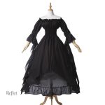 Robe fluide années 70 avec allure bohème