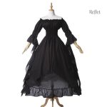 Robe longue aux couleurs nostalgiques des années 70
