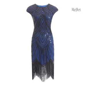Robe longue style années 30