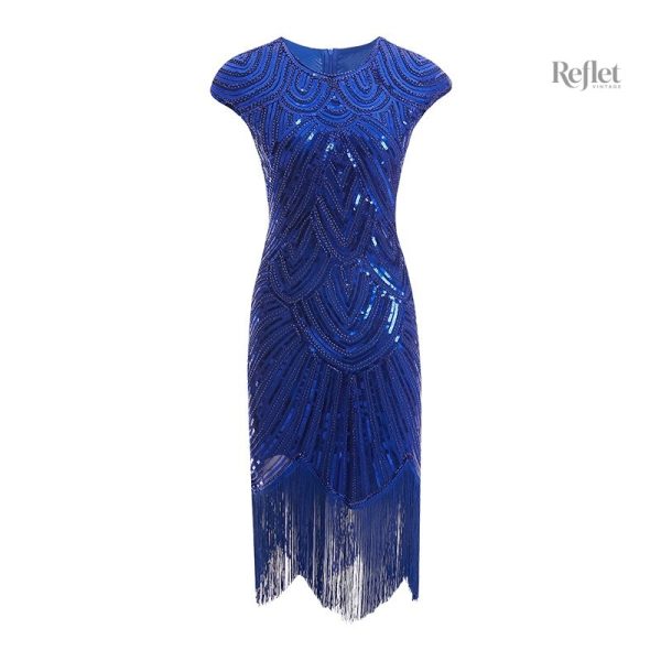 Robe longue au charme des années 30