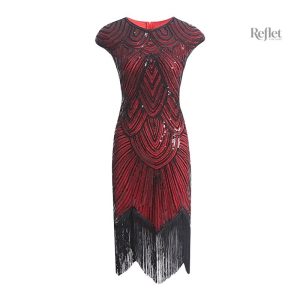 Robe vintage chic années 30