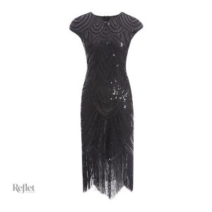 Robe fluide inspirée des années 30