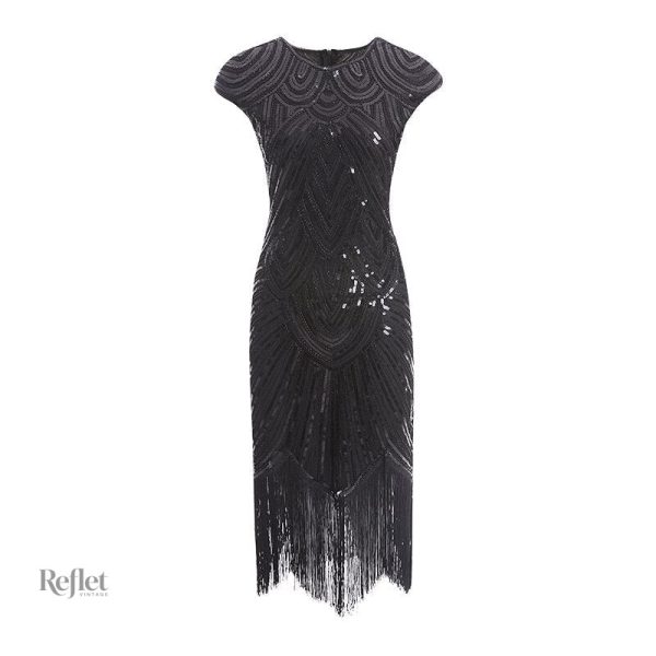 Robe fluide inspirée des années 30