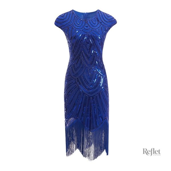 Robe longue aux détails classiques