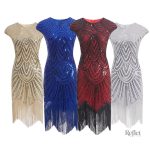 Robe sophistiquée au style rétro