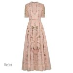 Robe longue années 70, style bohème