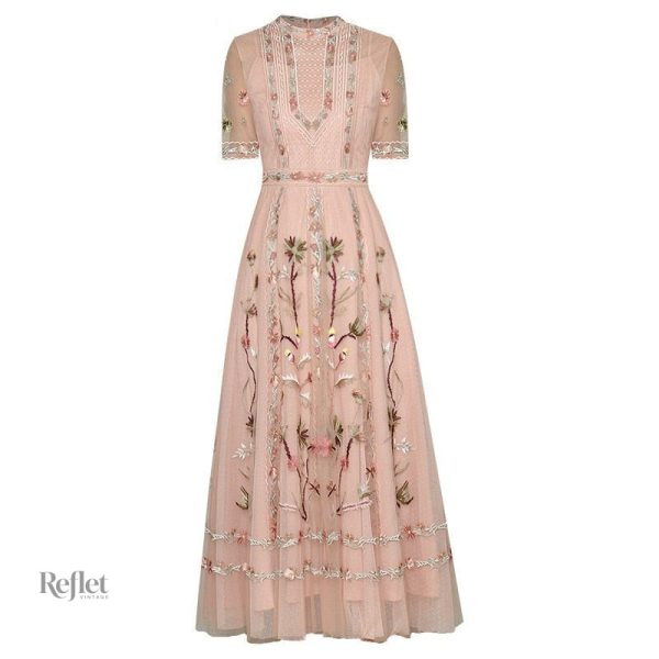 robe-longue-style-annees-70-1 Robe longue années 70, style bohème