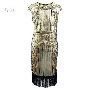Robe Longue Taille Basse Années 20