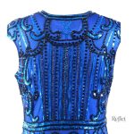 Élégante robe à taille basse, style années 20