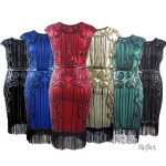 Robe longue années 20, idéale pour soirée vintage