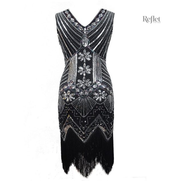 robe-look-annees-30-1 Robe années 30 au style vintage classique