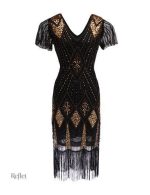 Robe rétro années 20 parfaite pour événements