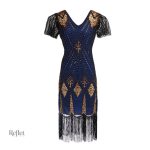Élégance des années 20 avec cette robe unique