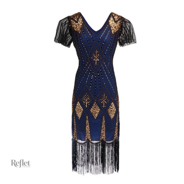 Élégance des années 20 avec cette robe unique