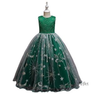 Robe princesse pour fille avec jupe belle et volumineuse