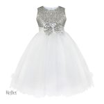 Robe Mariage Petite Fille en Blanc
