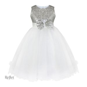 Robe Mariage Petite Fille en Blanc