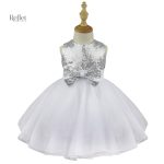 Robe Blanchissante pour Fêtes pour Enfants
