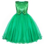 Robe fête mariage avec jupe évasée
