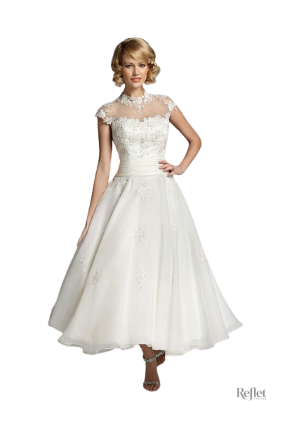robe-mariee-annee-40-1 Robe mariage vintage années 40, élégante et classique