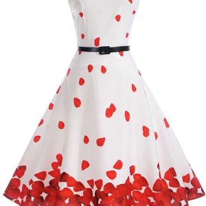Robe Mode Années 60 élégante et rétro