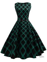Robe colorée années 60 au style intemporel