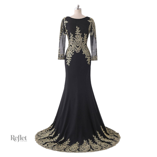 robe-motif-annees-20-1 Robe années 20 avec motif élégant et vintage