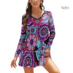 Robe moulante vintage pour soirées années 70
