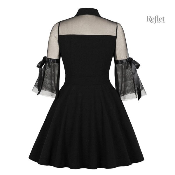 Robe élégante style rétro des années 30