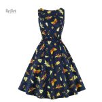 Robe noire rétro, parfaite pour les événements et soirées
