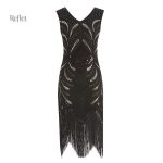 Mode années 30 : robe noire chic