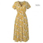 Robe vintage noire, design décolleté rétro