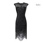 Robe à paillettes pour un look glamour rétro