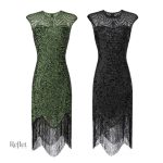Robes paillettes vintage pour soirées et événements