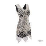 Robe rétro années 30 pour un look élégant