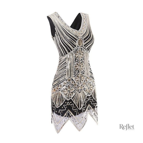 Robe rétro années 30 pour un look élégant
