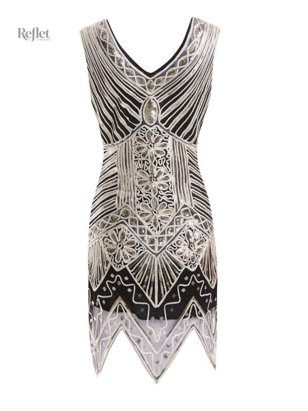 Modèle de robe années 30 à petit prix, chic et stylé